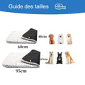 Guide des tailles du tapis chauffant