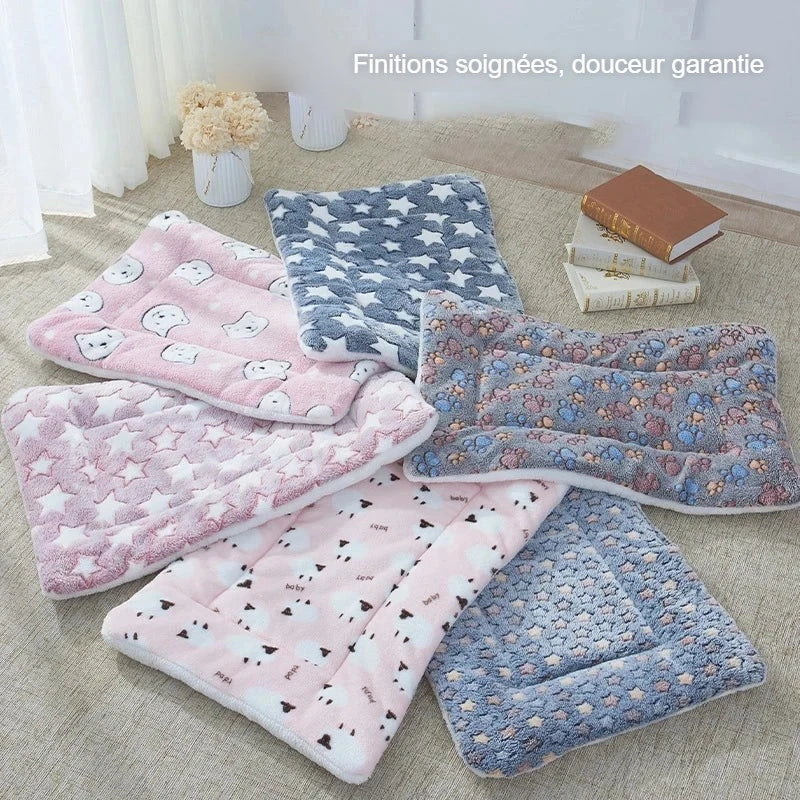 Coussins doux en flanelle
