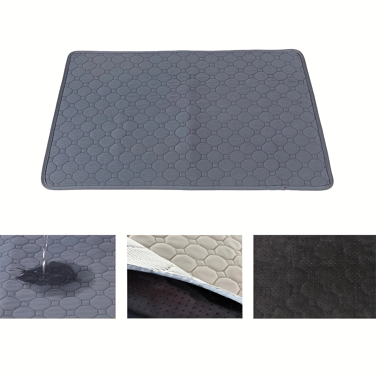 Tapis Absorbant Lavable pour Chien – Réutilisable et Étanche