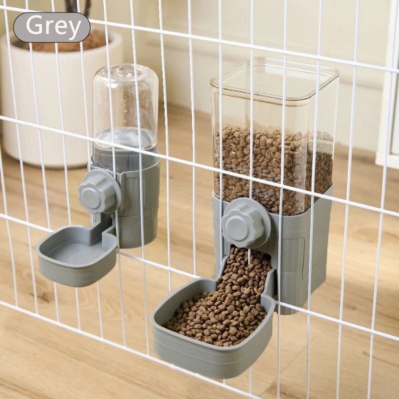 Abreuvoir et Mangeoire Automatiques à Fixer sur Cage – 1,5 L