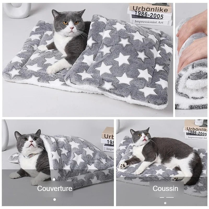 Utilisation en couverture ou en coussin