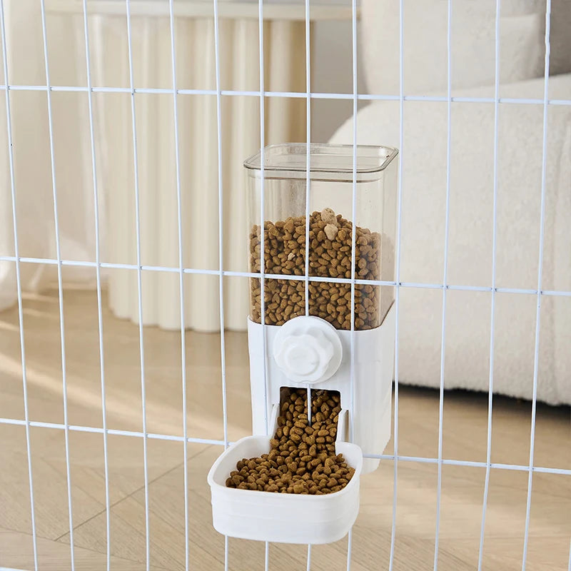 Abreuvoir et Mangeoire Automatiques à Fixer sur Cage – 1,5 L