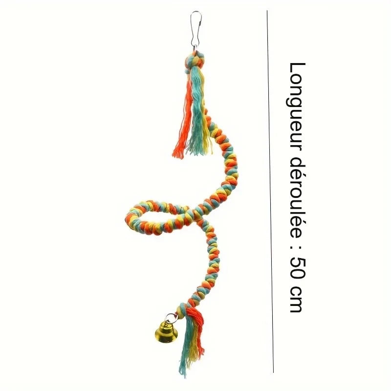 Perchoir spirale : longueur 50 cm