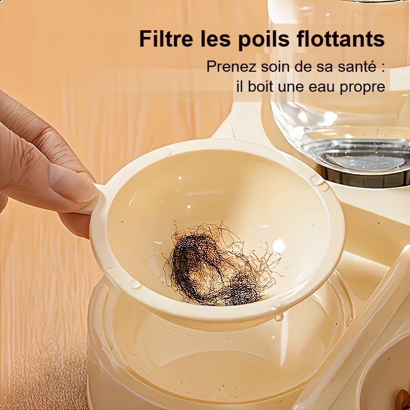Filtre à poils du distributeur