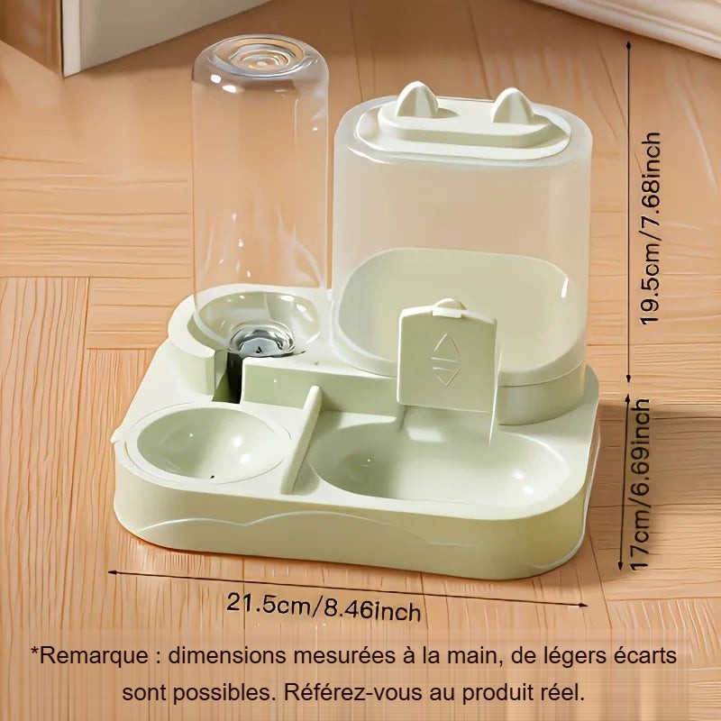 Dimensions du distributeur 2-en-1