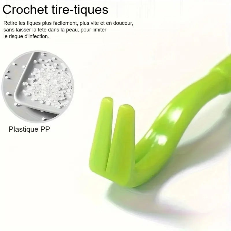 Crochet tire-tiques