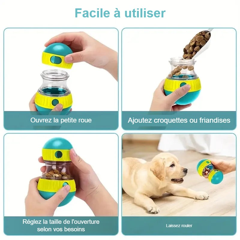 Jouet distributeur facile à utiliser